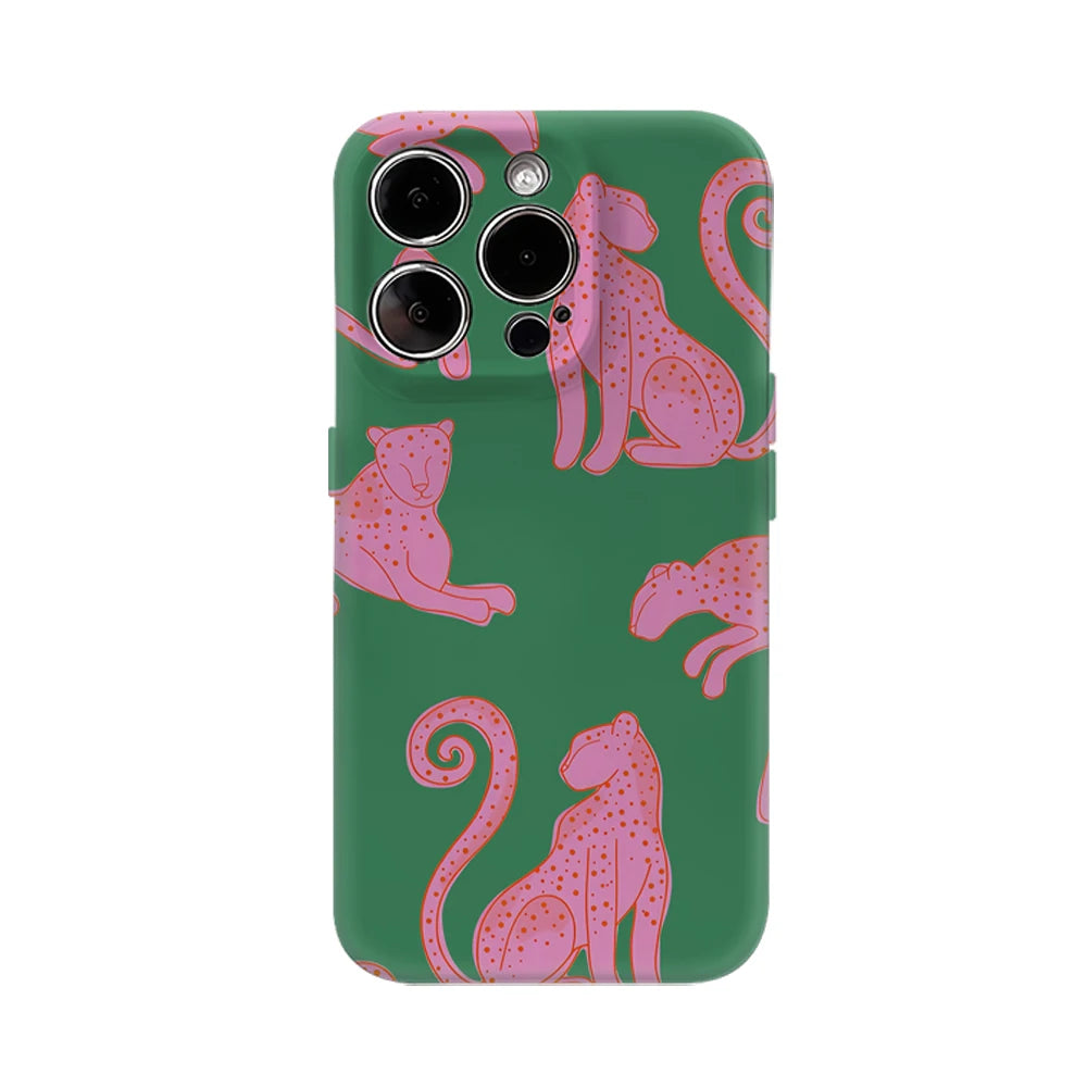 Husa iPhone Pink Leonardo Panthercase