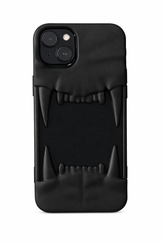 Husa iPhone Tiger Teeth Frosted Black