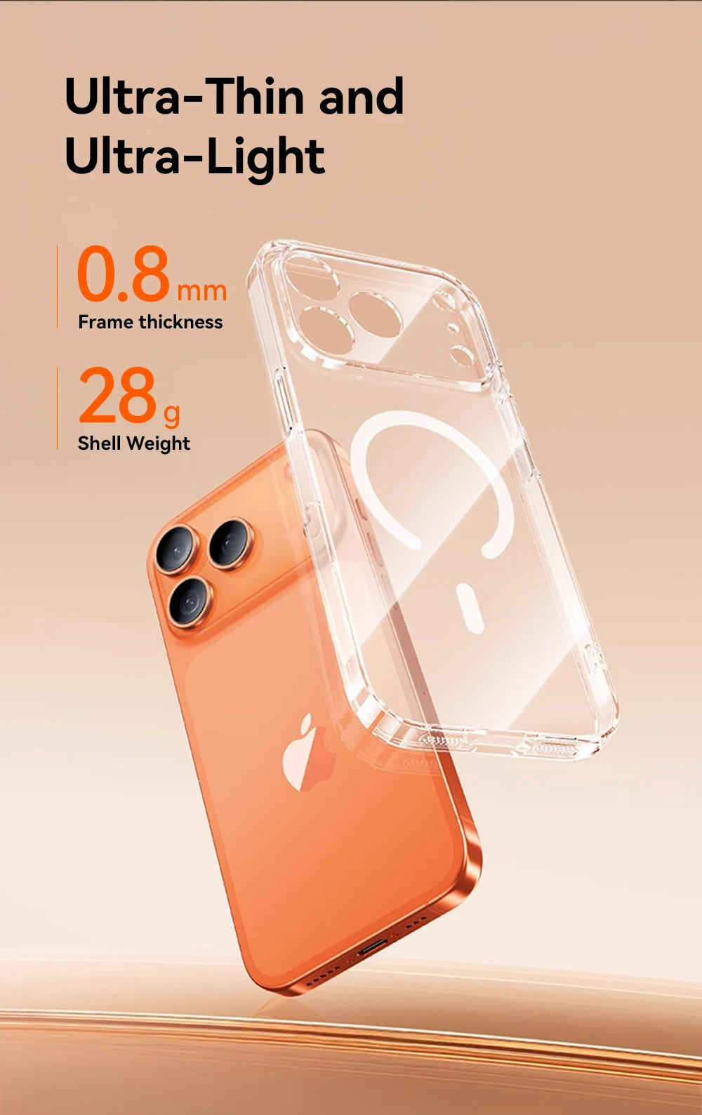 Clear Anti-Drop iPhone Case