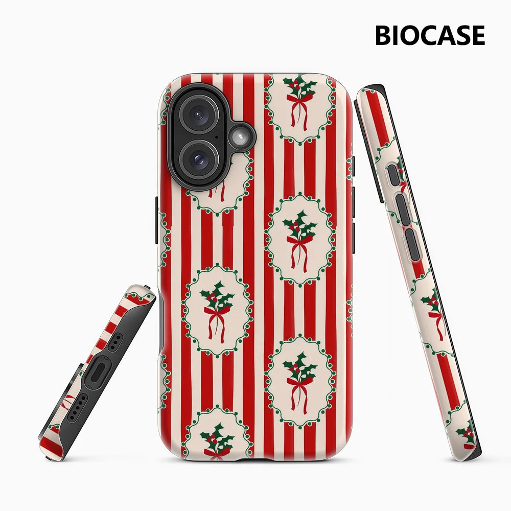 iPhone Christmas Festive dual-layer case