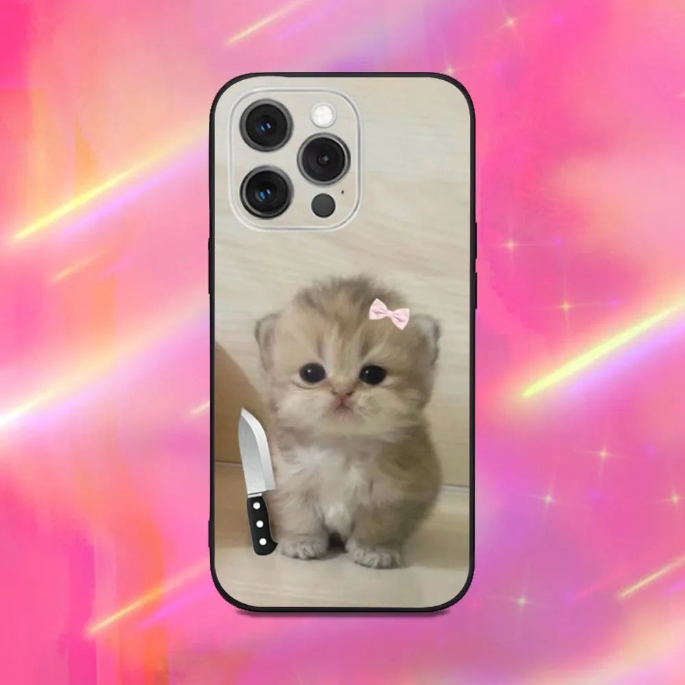 Husa iPhone Cat Memes PAWS