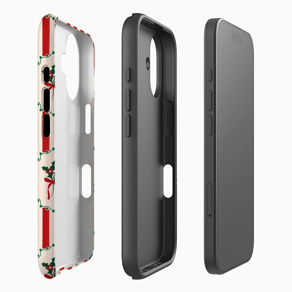 iPhone Christmas Festive dual-layer case