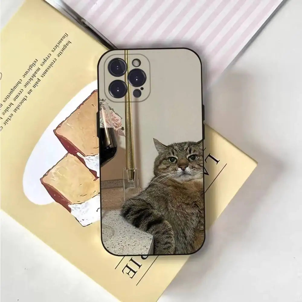 Husa iPhone Cat in Bee hat