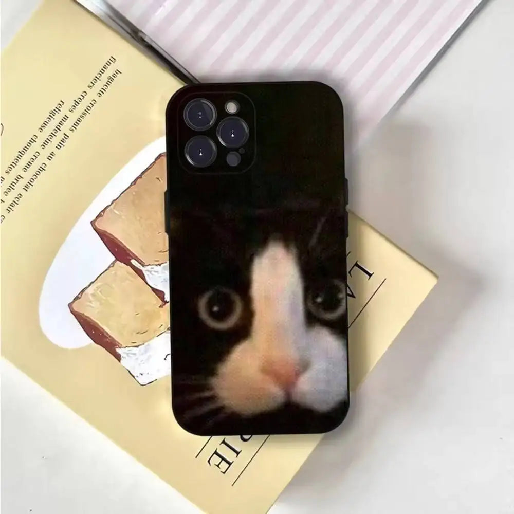 Husa iPhone Cat in Bee hat