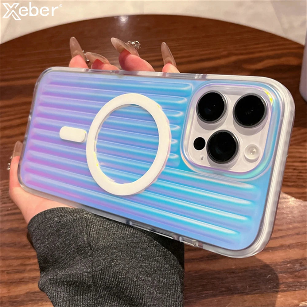 iPhone Magsafe Case Luxury Aurora