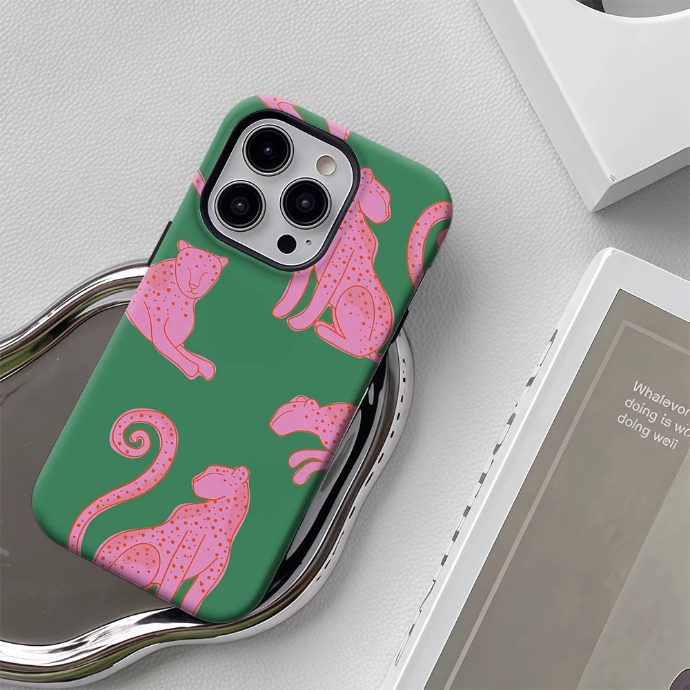 iPhone Pink Leonardo Panthercase