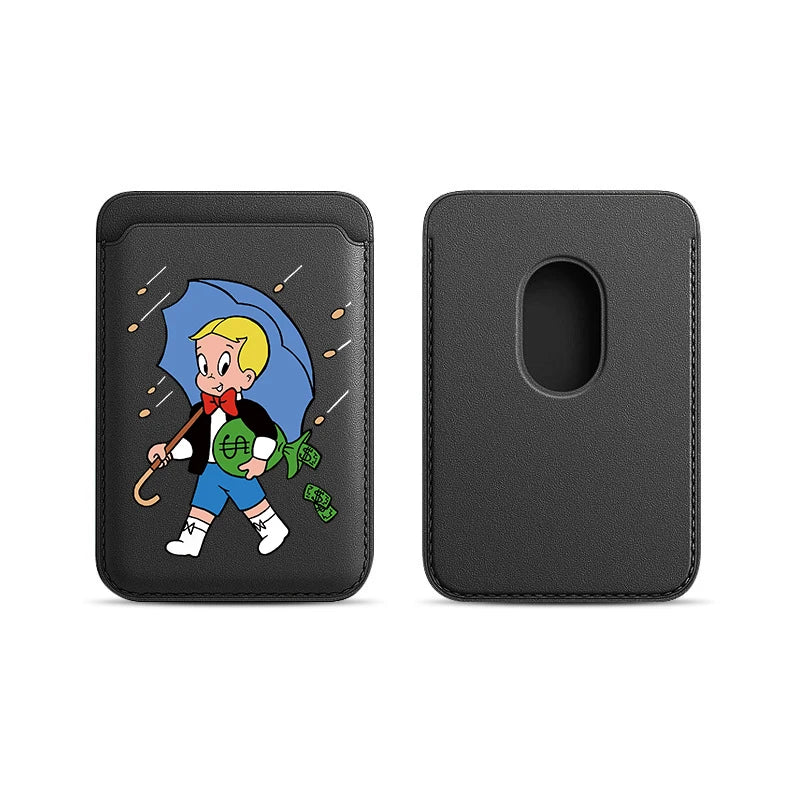 Iphone Wallet PU MonopolyS Card Bag Holder, iPhone wallet MagSafe, portofel magsafe, apple , Panthercase, Panther case, Panthercases